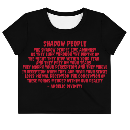 The Shadow People Crop Tee