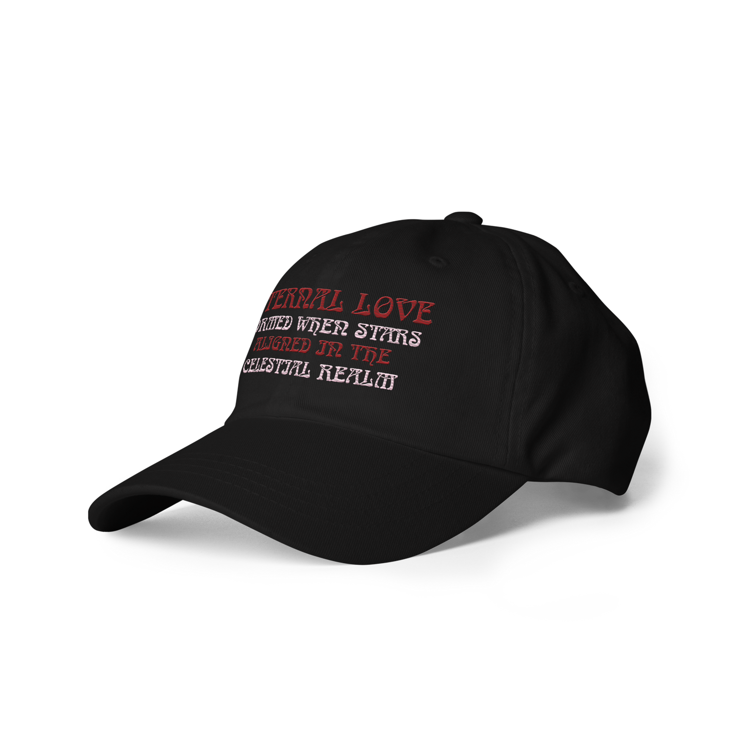 Eternal Love Poetry Cotton Hat