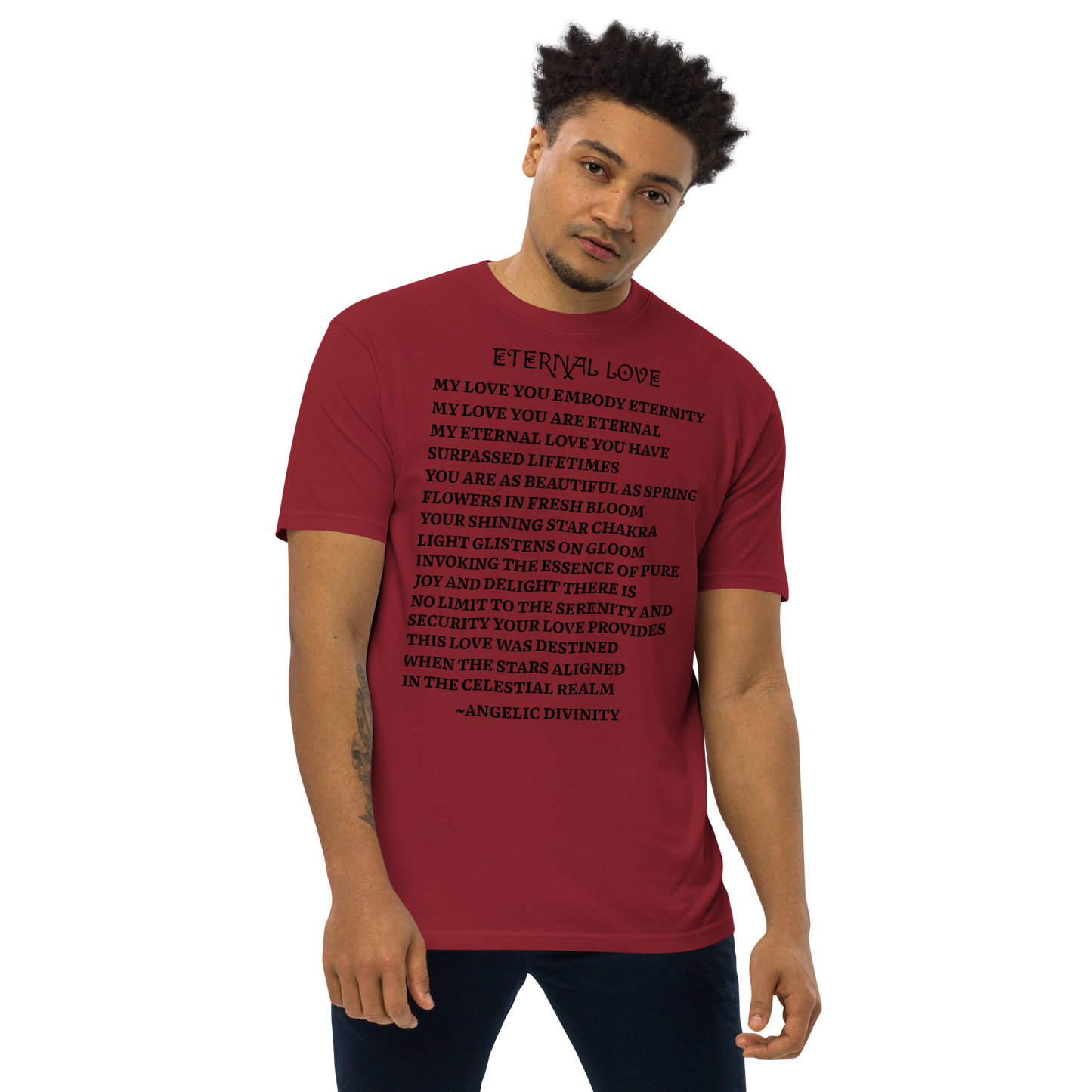 Men's ETERNAL LOVE LENGTHY TSHIRT